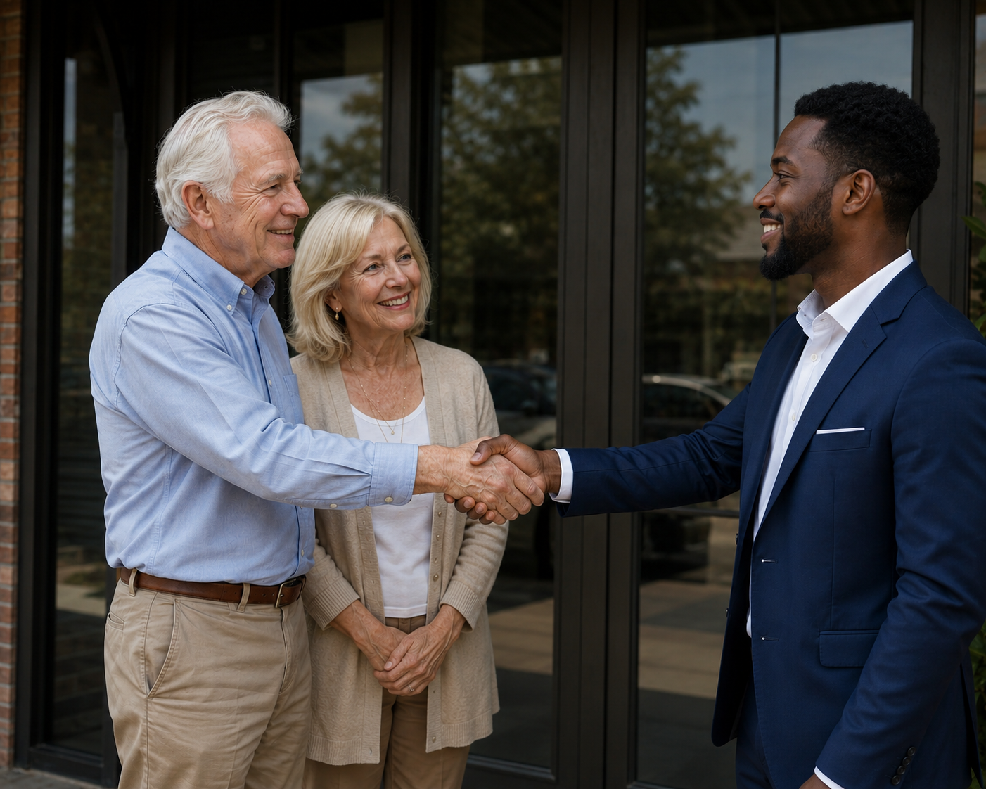 Kolabos professional meeting senior business owners — acquisition partnership
